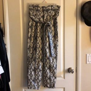 Luna b faux leather pants